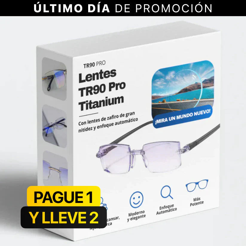 Gafas Inteligentes TR90 Titanium Pro + Estuche de Regalo.